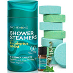 NightKong shower steamers packaging front view with eight count box