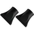 Evkilkjs black nylon hair dryer nozzle front view