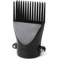 Annie hair dryer nozzle front view universal comb attachment