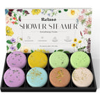 Relaso shower steamers aromatherapy luxury gift box front view