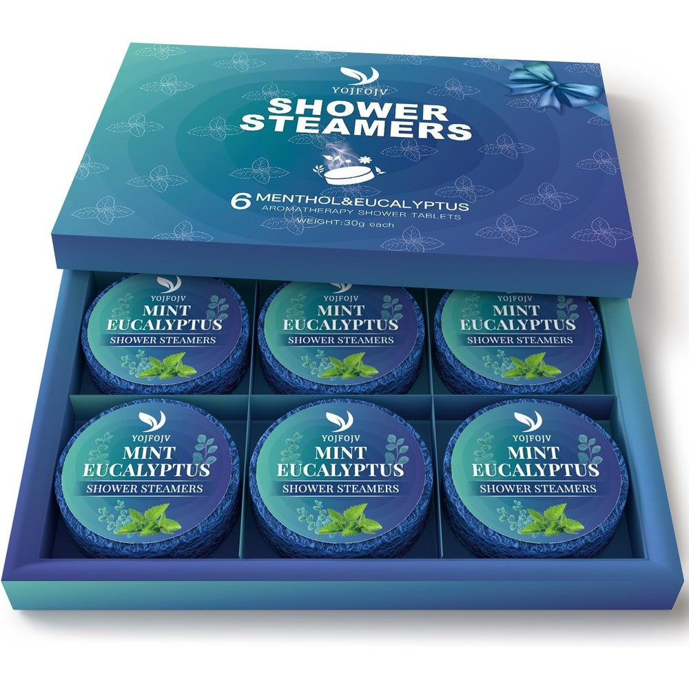 YOJFOJV Zephyryou Aromatherapy Shower Steamers front view box packaging