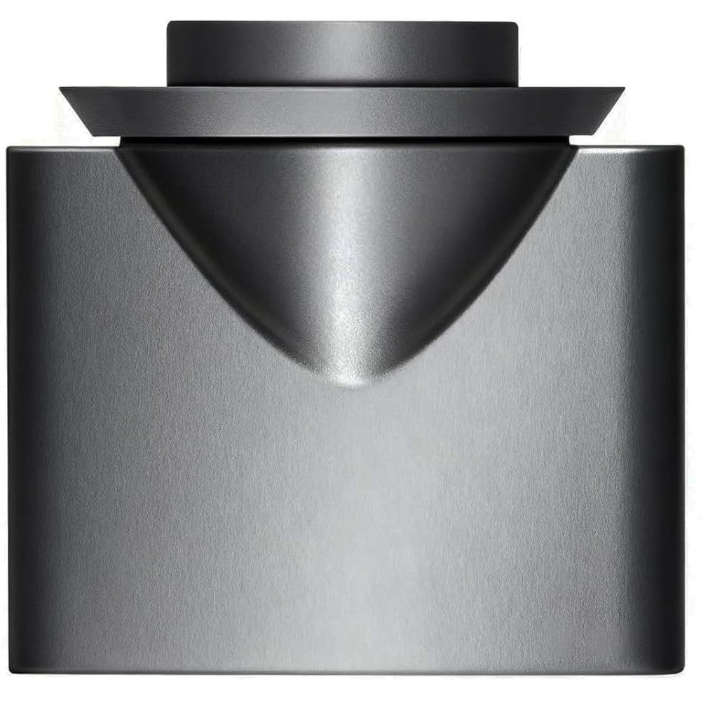 Odashen styling concentrator replacement attachment front view showing sleek silver finish.