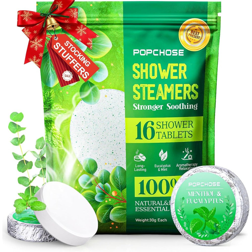 Popchose shower steamers aromatherapy front view packaging