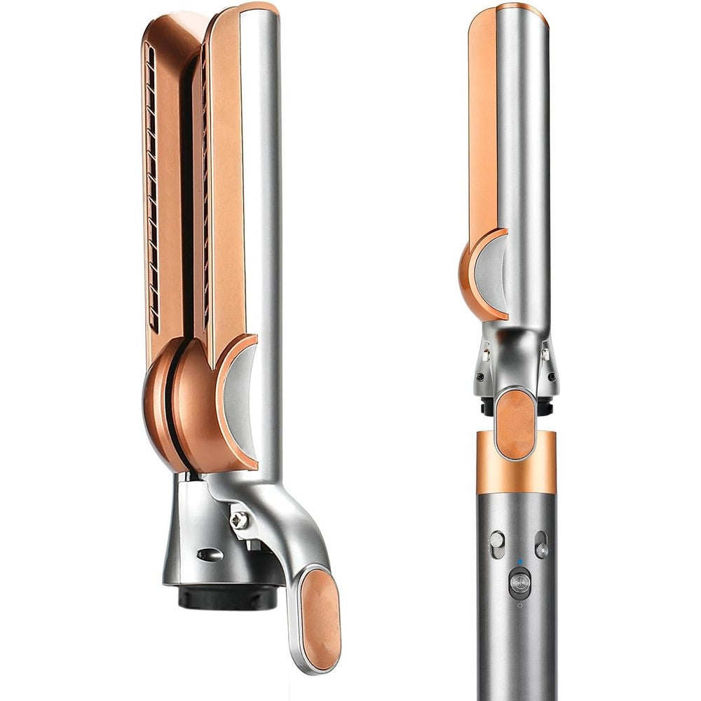 SAZIKA airflow attachment for Dyson Airwrap front view premium copper styling nozzle
