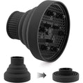 Velarionna silicone hair dryer diffuser front view showcasing honeycomb air outlet holes