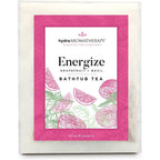 hydraAromatherapy Bathtub Tea Energize front view packaging