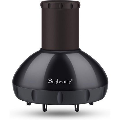 Segbeauty hair diffuser for curly hair front view showing deep bowl design