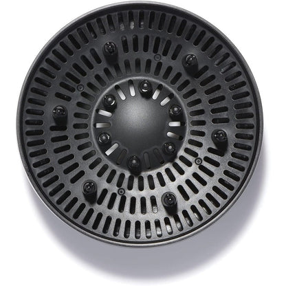 T3 SoftTouch 3 Diffuser front view highlighting the circular black attachment layout for styling curly hair.