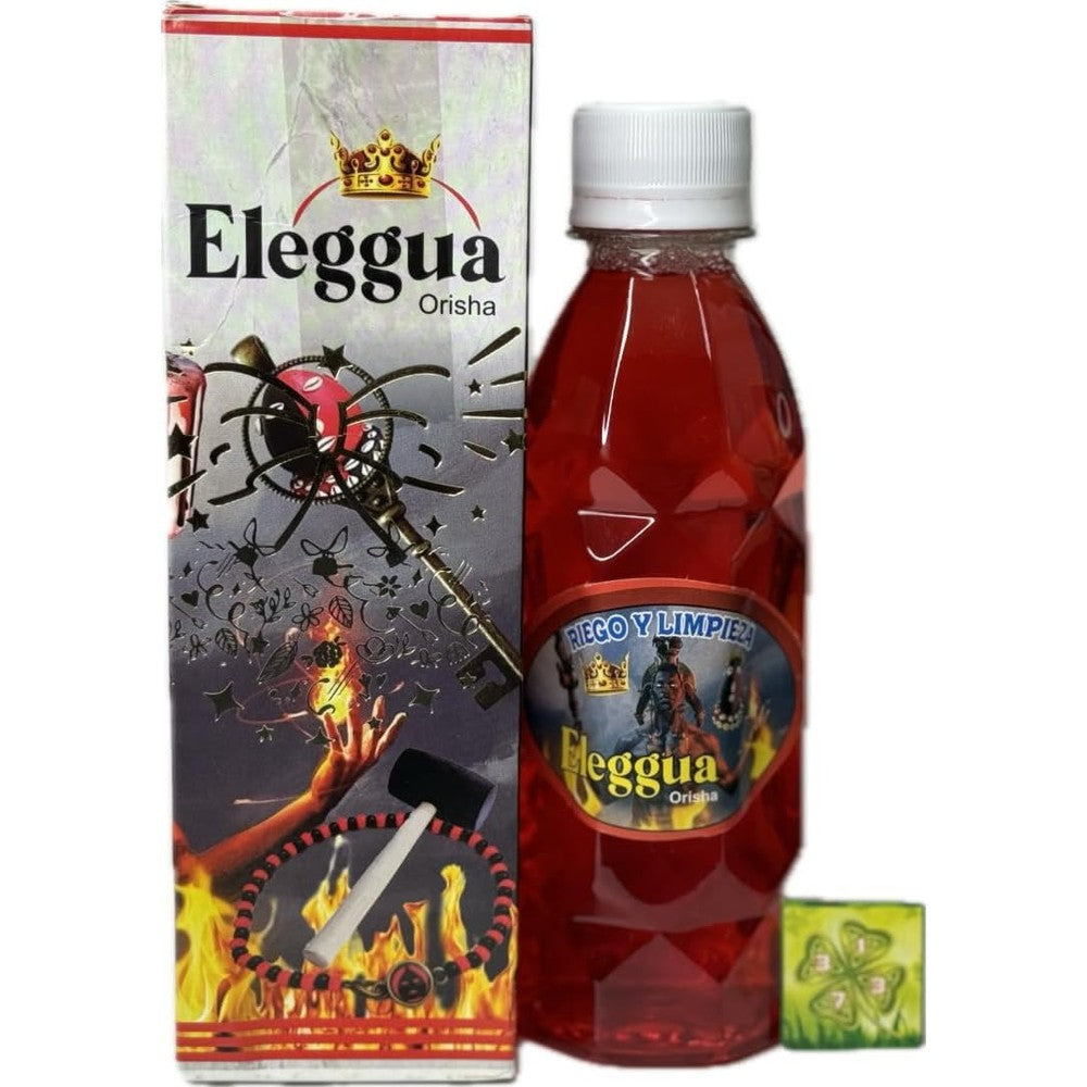 Generic Orisha Eleggua Spiritual Bath front view bottle