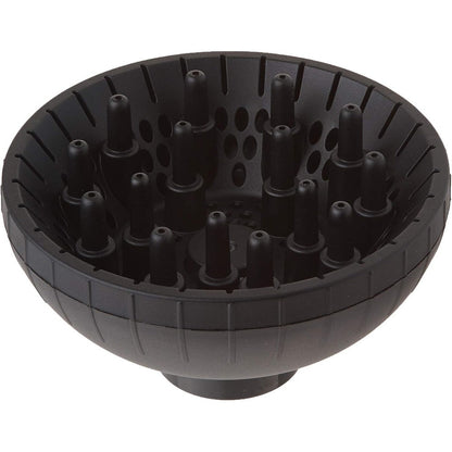 BaBylissPRO slide-on diffuser attachment front view showing the styling prongs