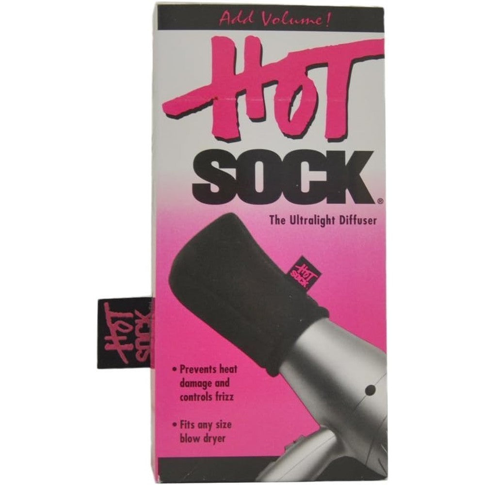 Hot Sock Ultralight Hair Blow Dryer Heat Diffuser front view packaging