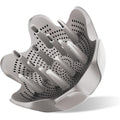 Fabmira curl defining diffuser attachment front view showing adjustable prongs for curly hair stylers