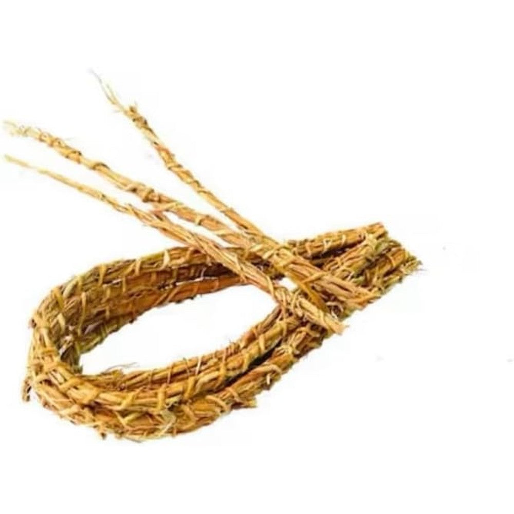 Al Badil vetiver root front view showing dried Egyptian khus bundles