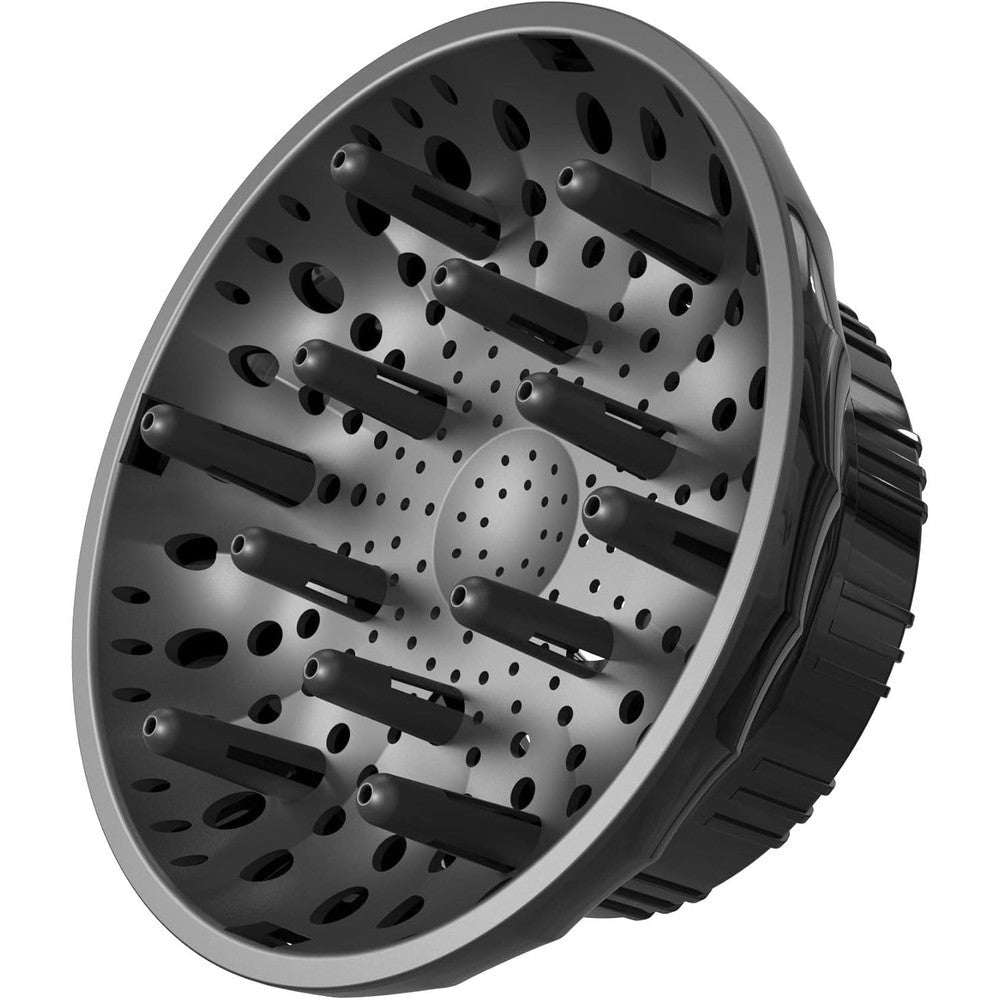 Ludvento universal hair diffuser front view showing honeycomb vents