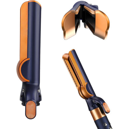 Texovyrax airflow attachment for Dyson Airwrap front view in Prussian Blue