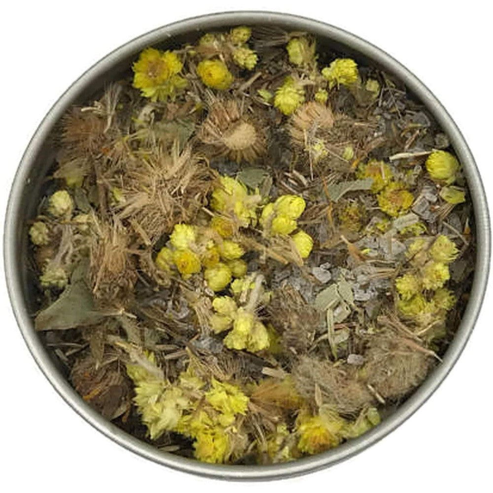Rooted Earth Farm arnica bath soak front view container