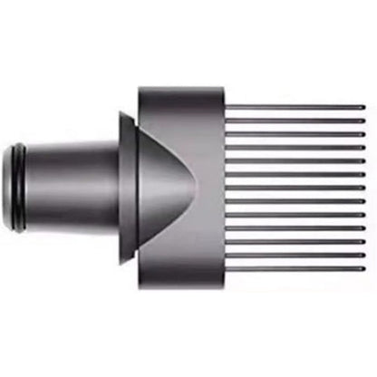 Oysterboy wide tooth comb attachment for Dyson hair dryer front view