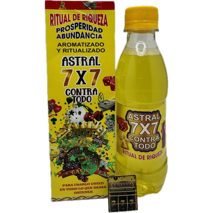 Generic 7x7 Astral Contra Todo spiritual bath bottle front view
