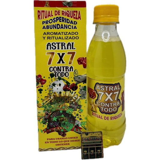Generic 7x7 Astral Contra Todo spiritual bath bottle front view