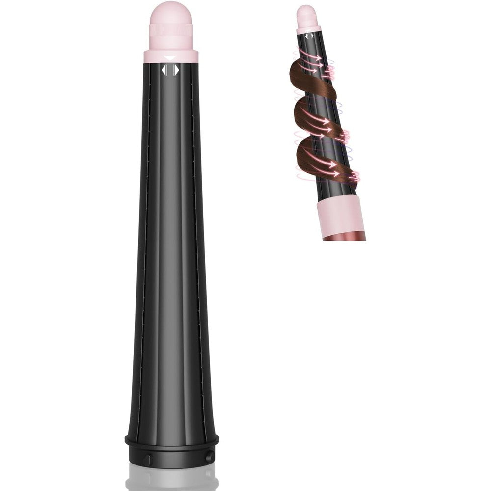 Puregust conical long barrel attachment for Dyson Airwrap front view