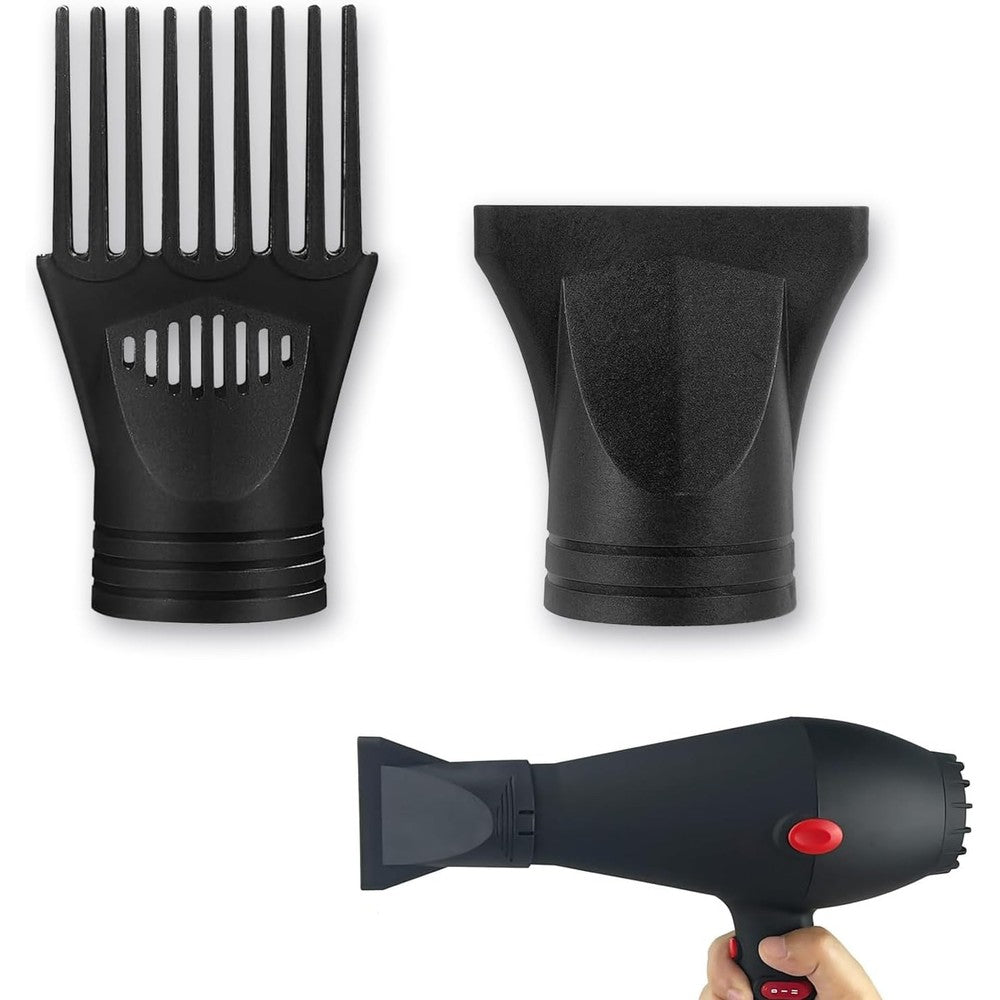 BRBASAP universal blow dryer comb attachment front view for hair styling