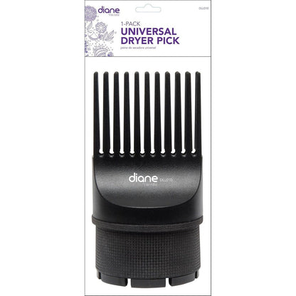 Diane Universal Dryer Pick Model DLL010 front view for hair styling.