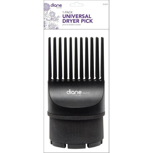 Diane Universal Dryer Pick Model DLL010 front view for hair styling.