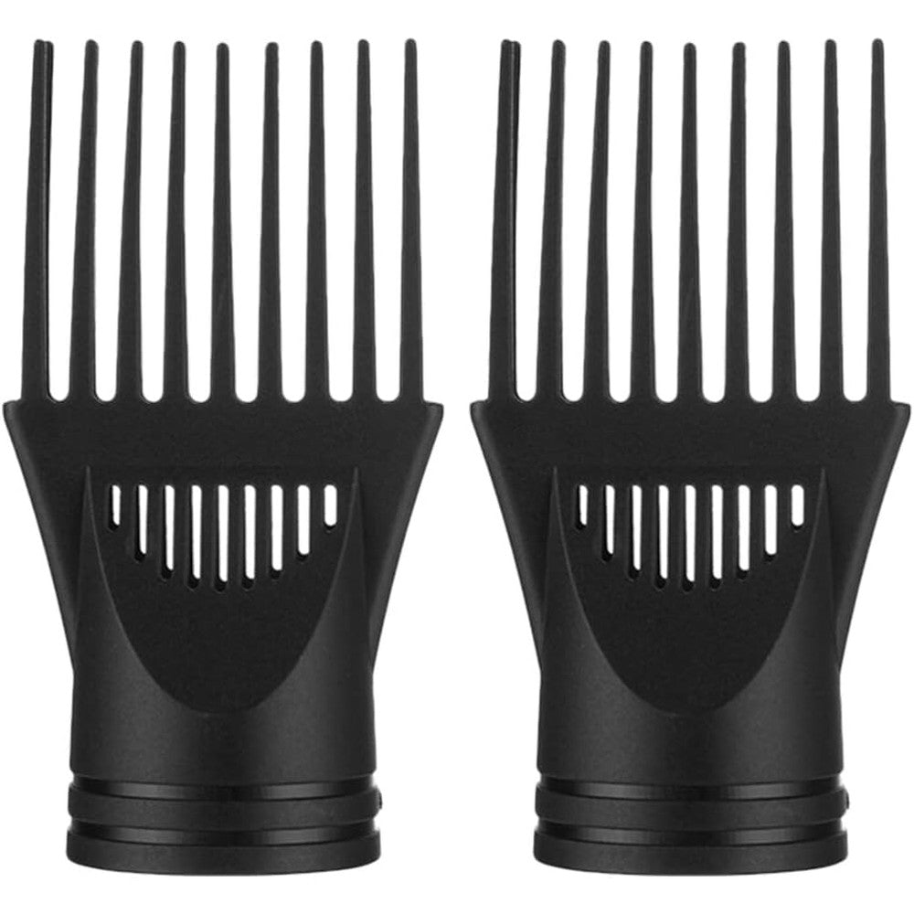FRCOLOR universal hair dryer comb attachment 2 pack front view