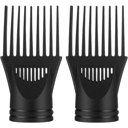 FRCOLOR universal hair dryer comb attachment 2 pack front view