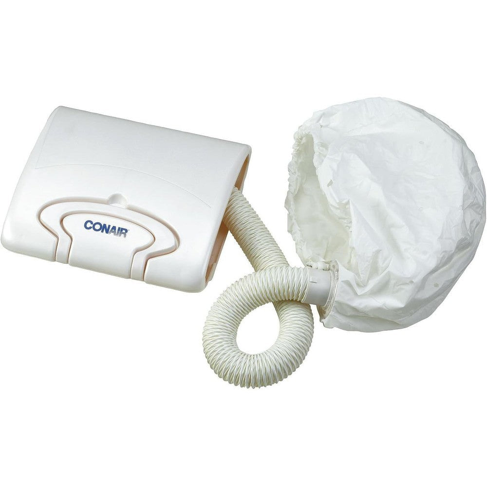 Conair Soft Bonnet Hair Dryer white portable case front view