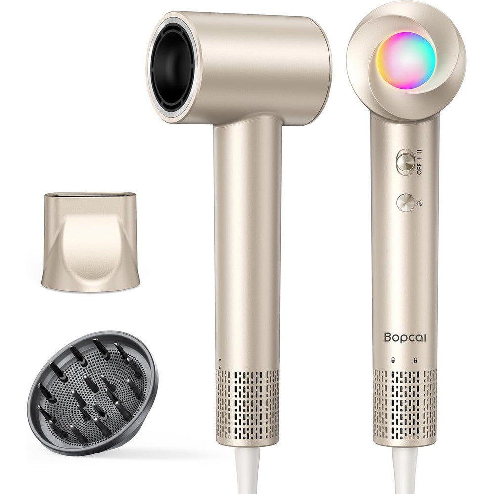 Oimye Ionic High Speed Hair Dryer with magnetic diffuser attachment