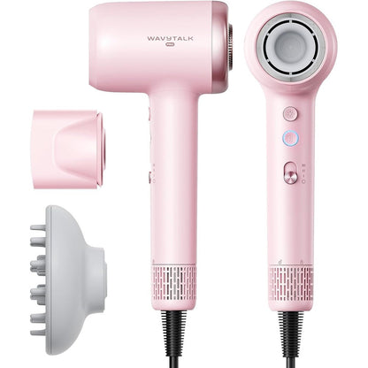 Wavytalk Turblow Pro high speed hair dryer pink front view