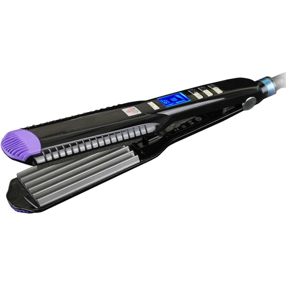 JINDIN hair crimper front view ceramic volumizing plates