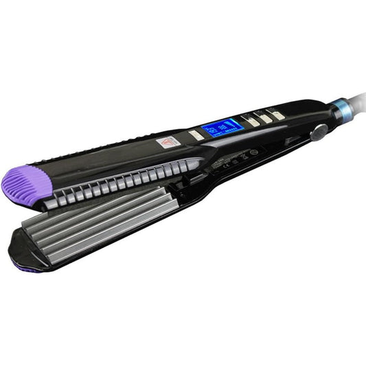 JINDIN hair crimper front view ceramic volumizing plates