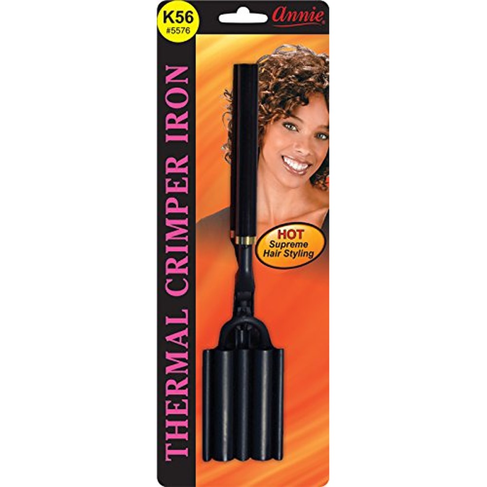 Annie Crimper Iron Medium K56 front view professional hair styling tool