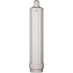 Chivixe 1.6 inch long curling barrel attachment front view showing air vents