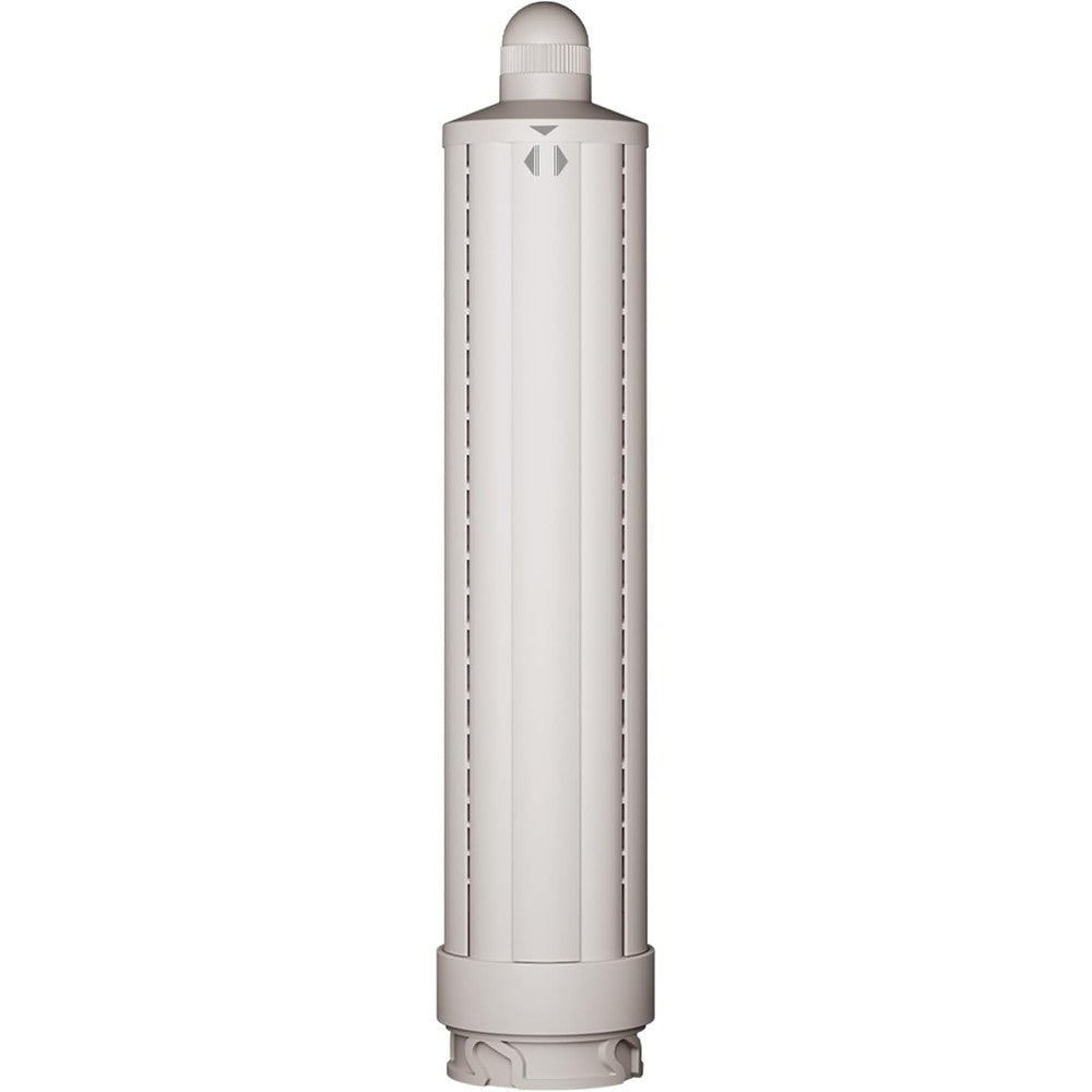 Chivixe 1.6 inch long curling barrel attachment front view showing air vents