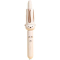 O-CONN PretiHom automatic rotating hair curler front view white ceramic barrel