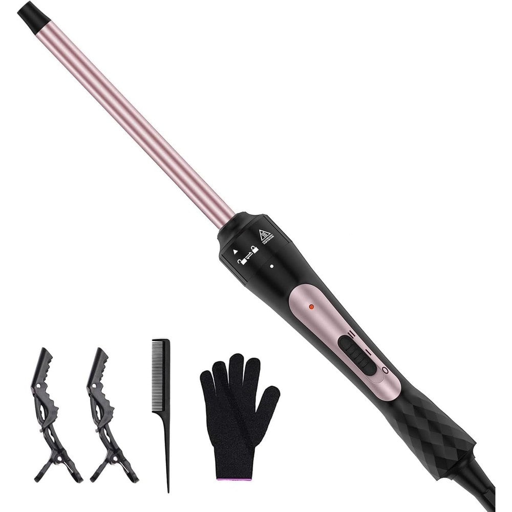 Karrong 3/8 inch small barrel curling wand front view