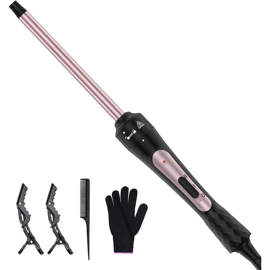 Karrong 3/8 inch small barrel curling wand front view