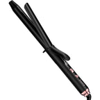 Farery 1 inch ceramic long barrel curling iron front view
