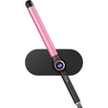 Orynne 1 inch curling wand front view showing ceramic barrel