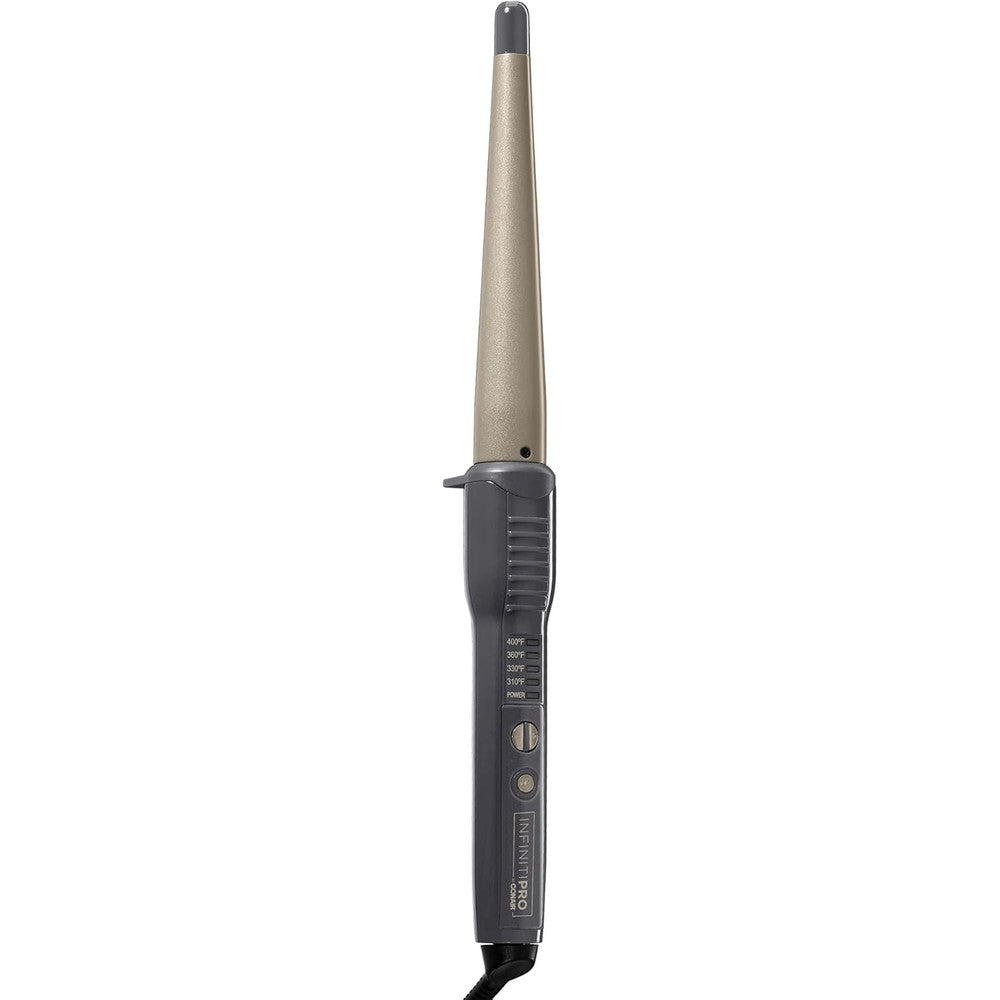 Conair Infinitipro Tourmaline Ceramic tapered curling wand front view