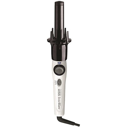 Kiss Products Instawave Deluxe Automatic Rotating Curling Iron front view