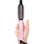 Farery Mini Thermal Brush front view pink design