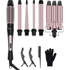 Karrong 6-in-1 curling iron set with all attachments
