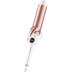 Weeyum 2 inch barrel curling iron white front view
