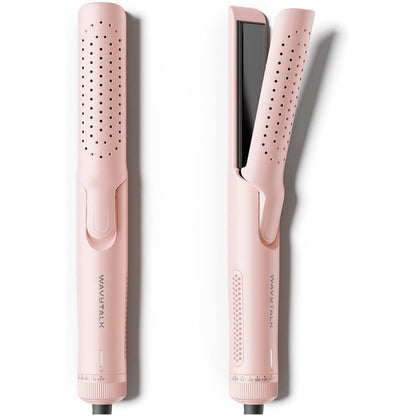 Wavytalk Airflow Styler pink 2-in-1 hair tool front view
