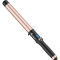 Ikv 1.25 Inch Curling Wand Ceramic Long Barrel With Dual Voltage For International Travel And Professional Salon Grade Styling - Image 1