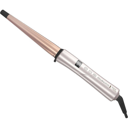 Remington Shine Therapy Argan Oil and Keratin Tapered Curling Wand front view